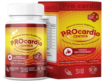 PROCardio Centica capsules Tanzania na Kenya